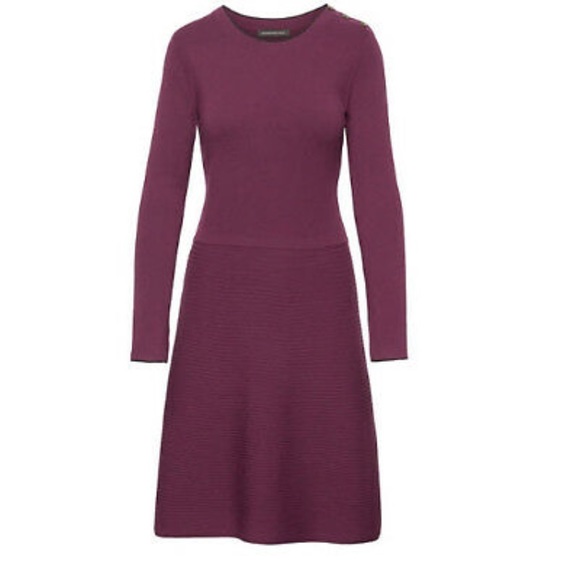 NWT purple knit dress - Picture 3 of 5